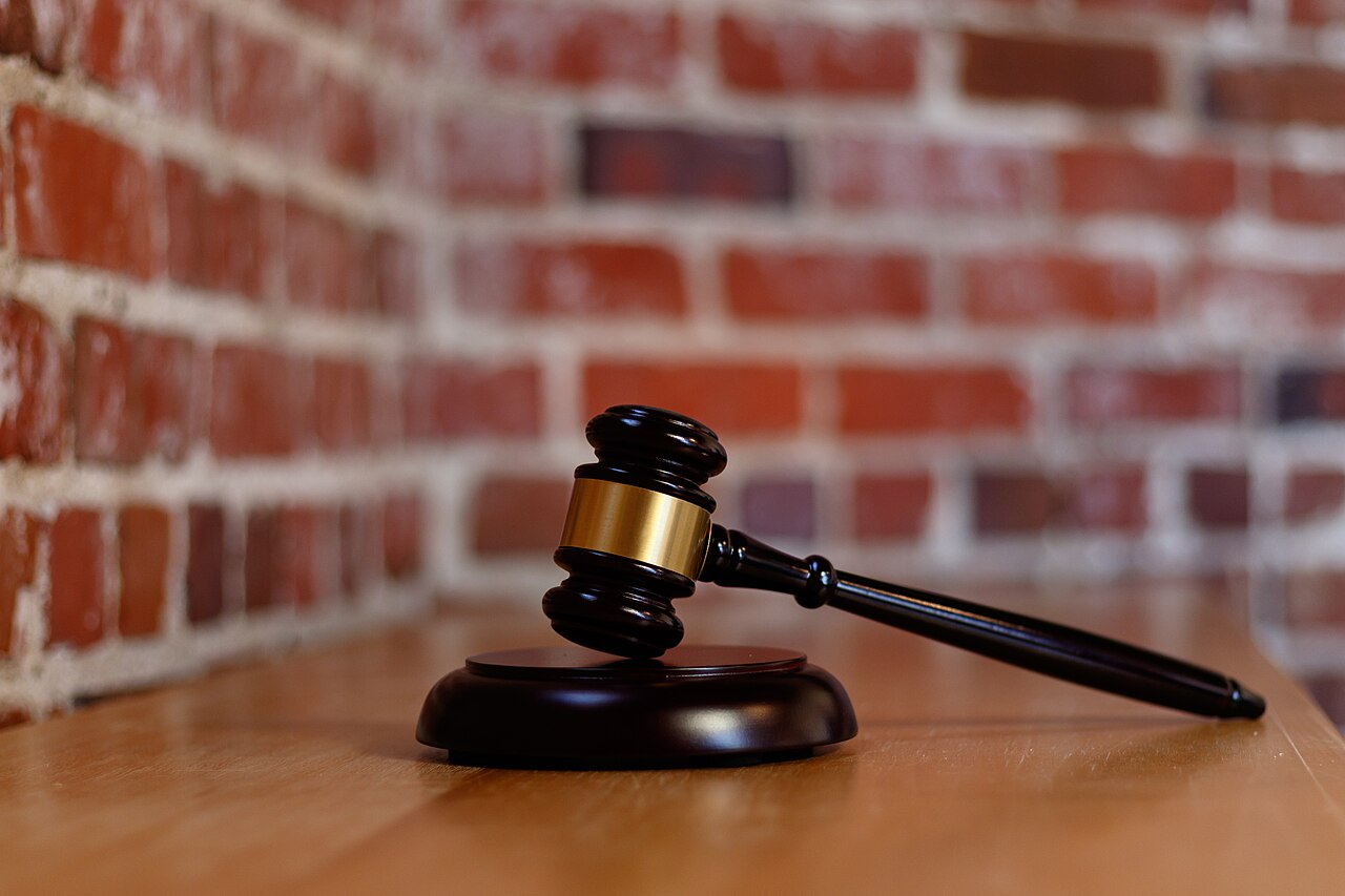 Illustrative photograph: A gavel